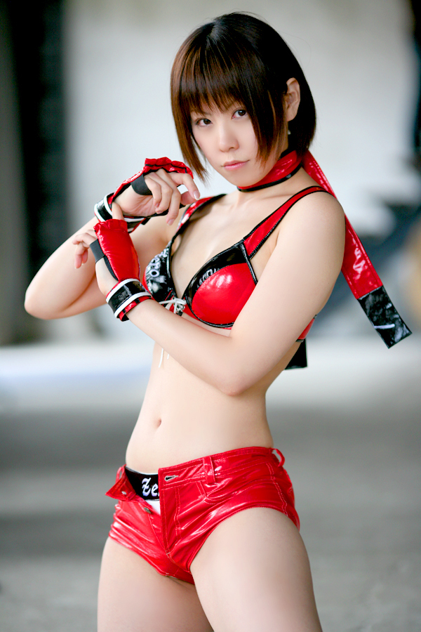 [Cosplay]  Dear Or Alive - Rumble Roses PA02 高清制服日本美女